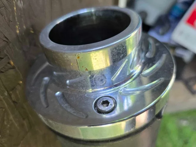 DRZ 400SM Billet Aluminum Power Exhaust Tip image indicator(2)