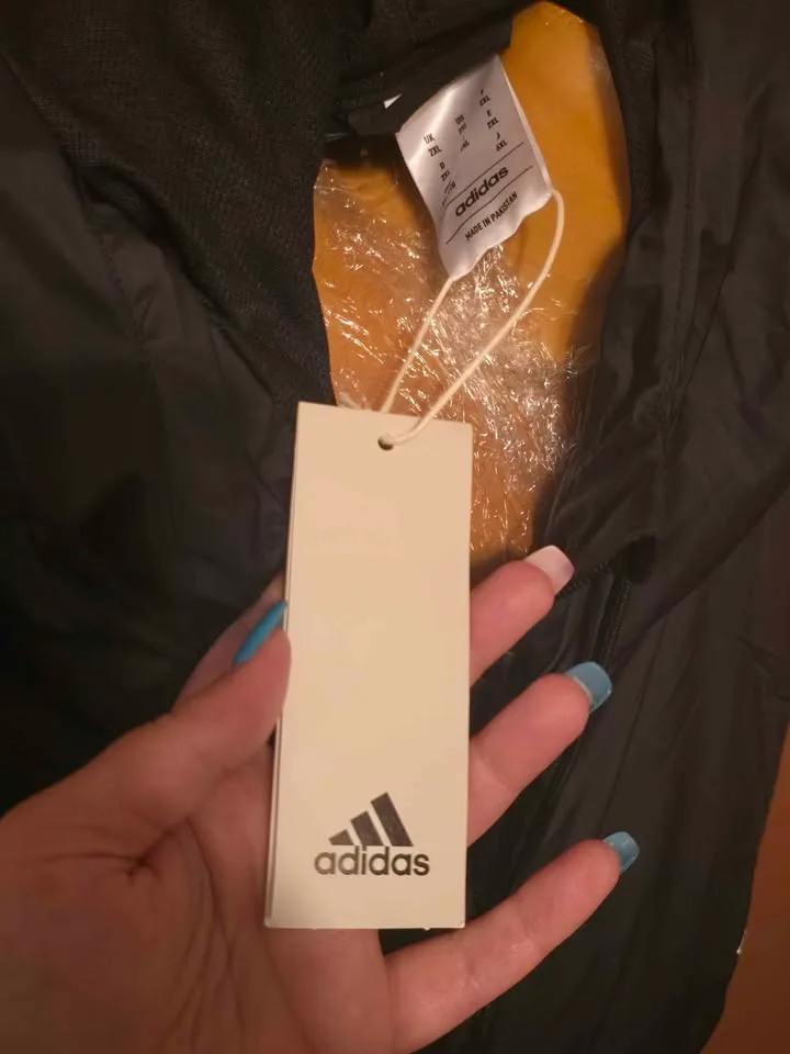 Brand New Adidas Windbreaker Jacket – Size 2XL – $40 image indicator(2)
