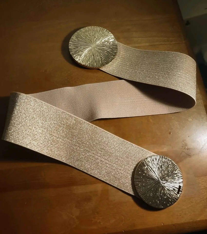 Stretch Belt with Decorative Clasp - Sizes M-L image indicator(3)