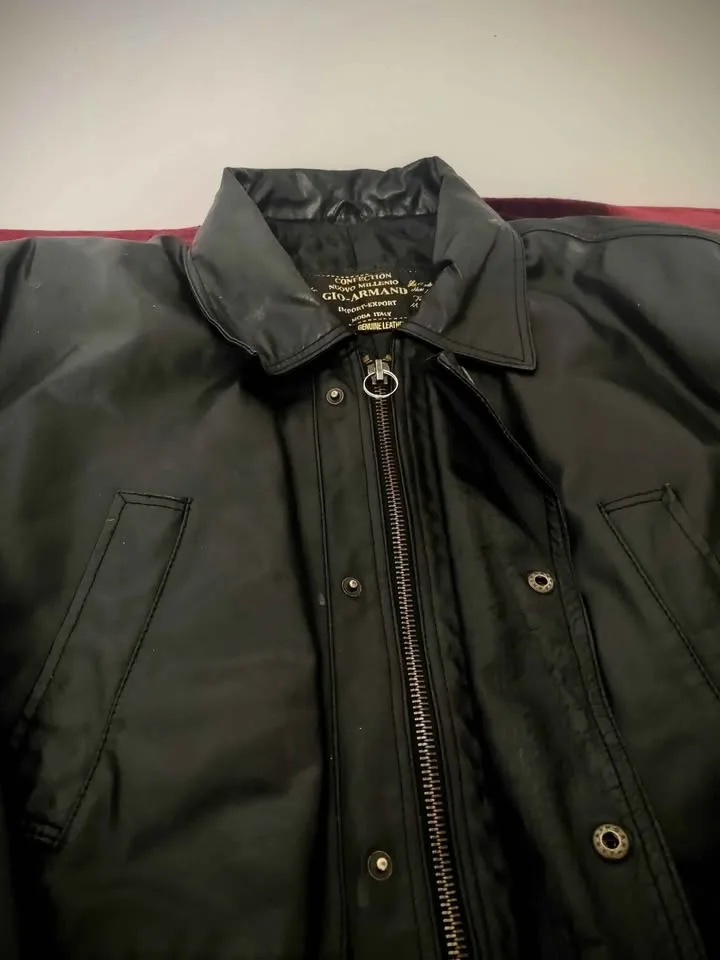Gio-Armand Leather Jacket - Size L image indicator(2)