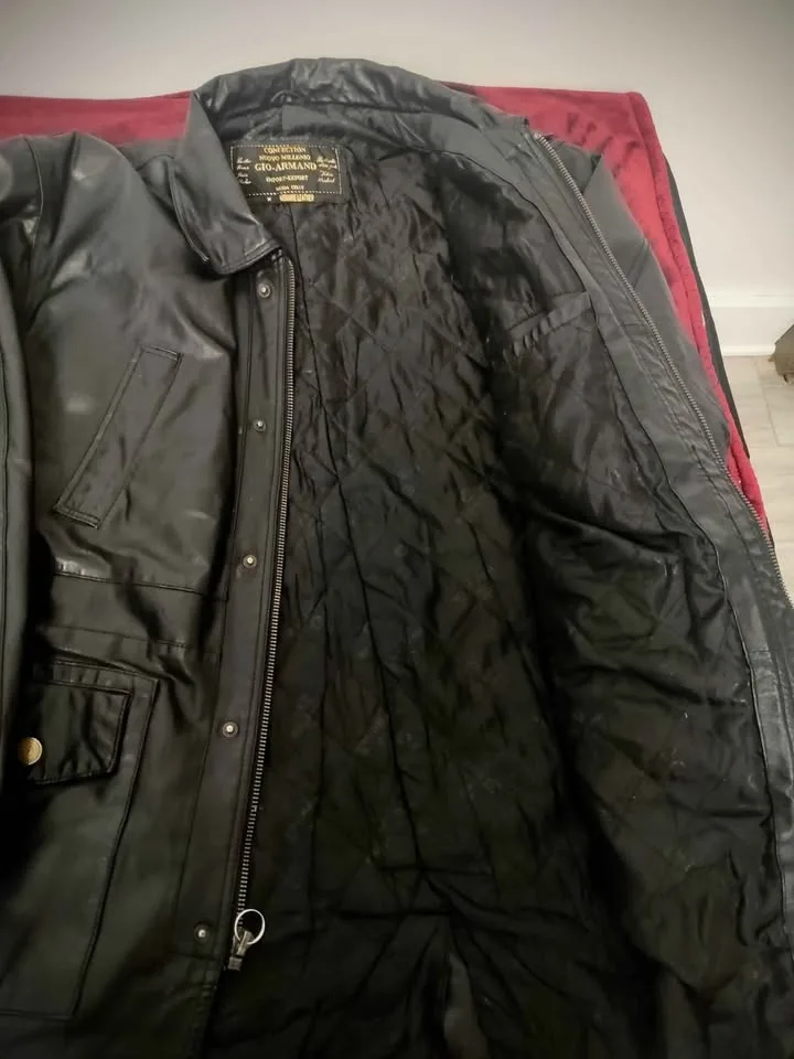 Gio-Armand Leather Jacket - Size L image indicator(3)