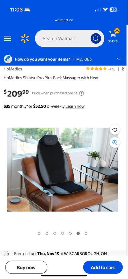 HoMedics Shiatsu pro plus heated Massage Chair Cushion - photo 5