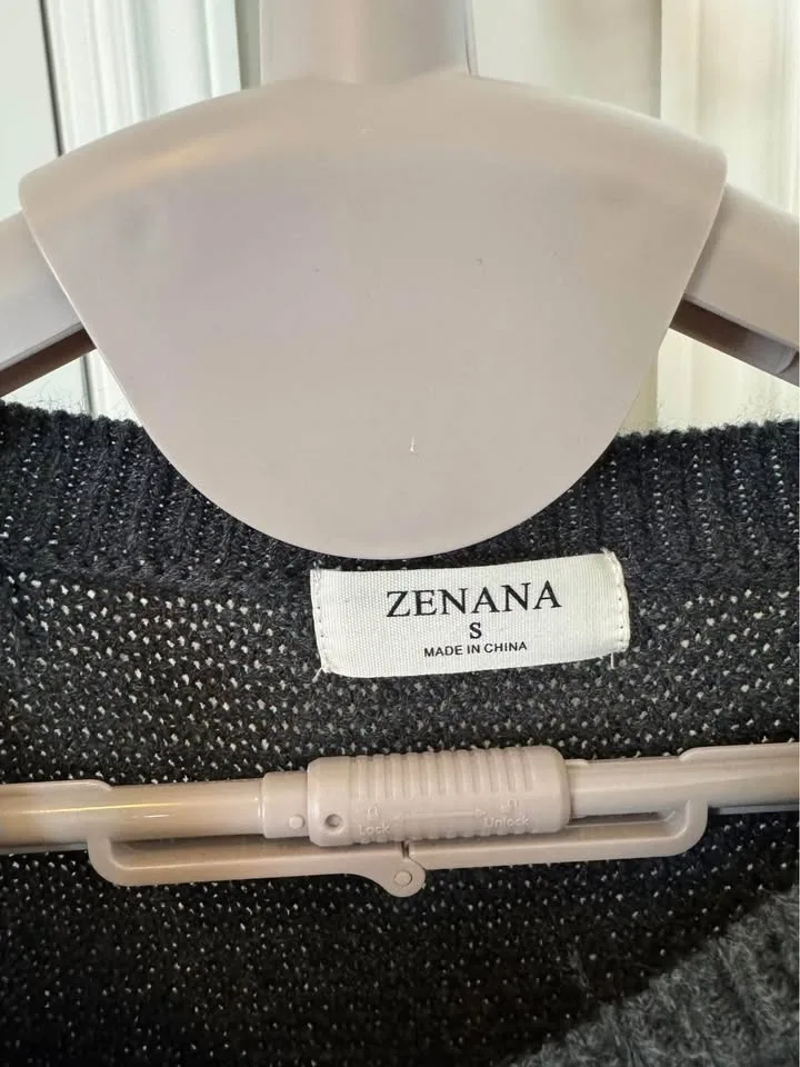 Blue grey- small women’s sweater. image indicator(3)