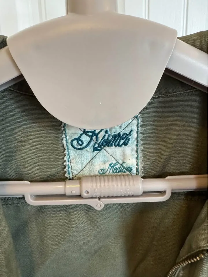 Medium green bomber jacket image indicator(3)