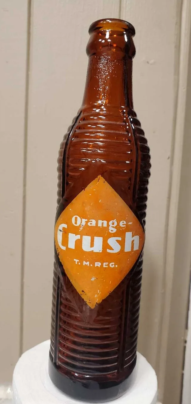 rare orange crush bottle