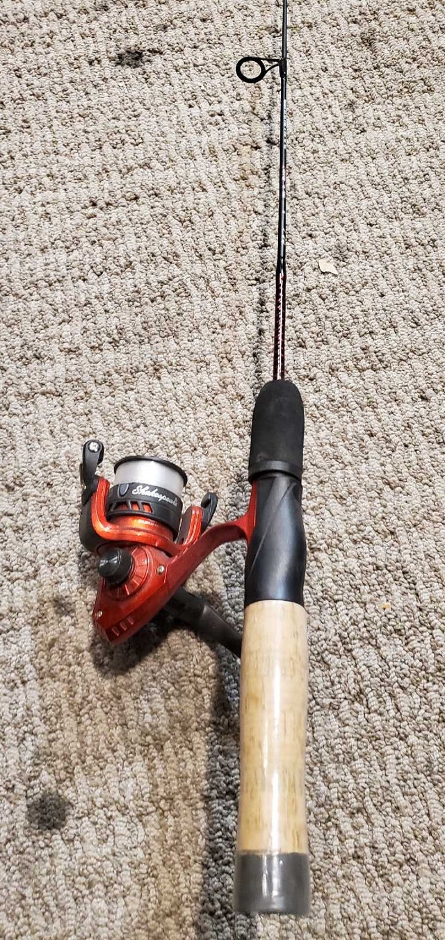 shackspear ice fishing rod
