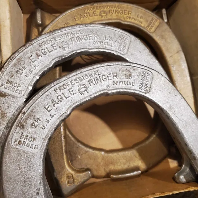Vintage professional horseshoes