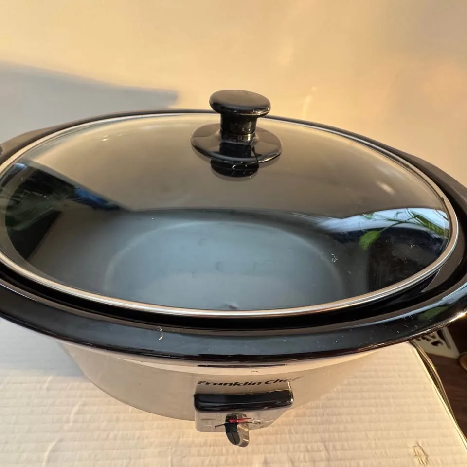 SLOW COOKER - Crockpot used "FRANKLIN CHEF" image indicator(3)