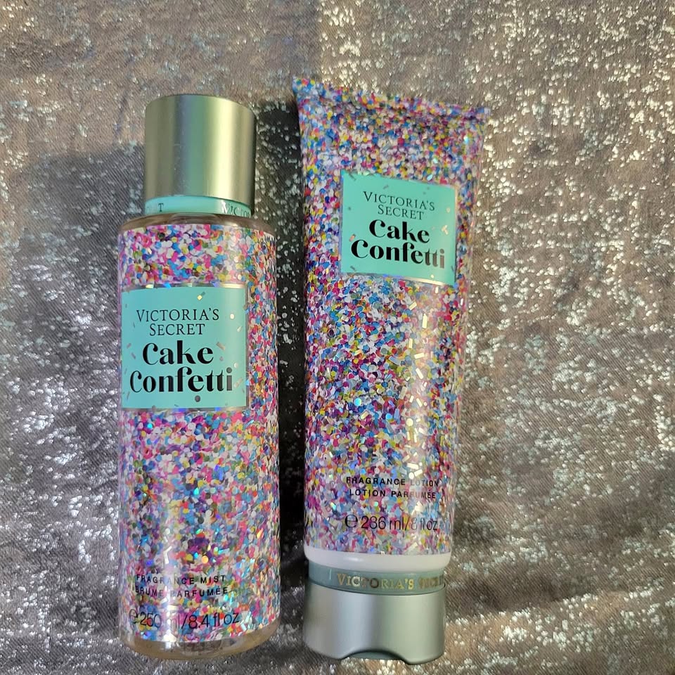 Victoria's secret Cake confetti