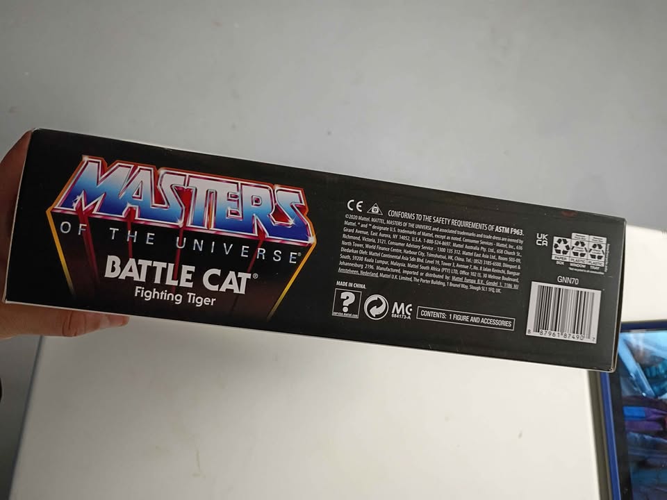 Battle cat fighting tiger masters of the universe - photo 3