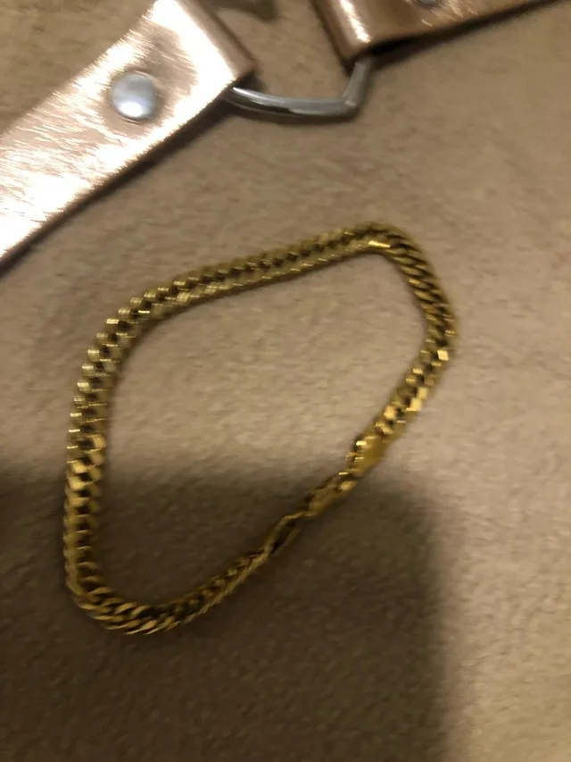 Golden colour Bracelet image indicator(2)