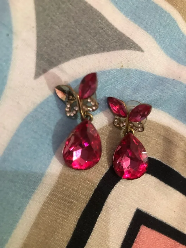 Butterfly Drop Earrings thumbnail