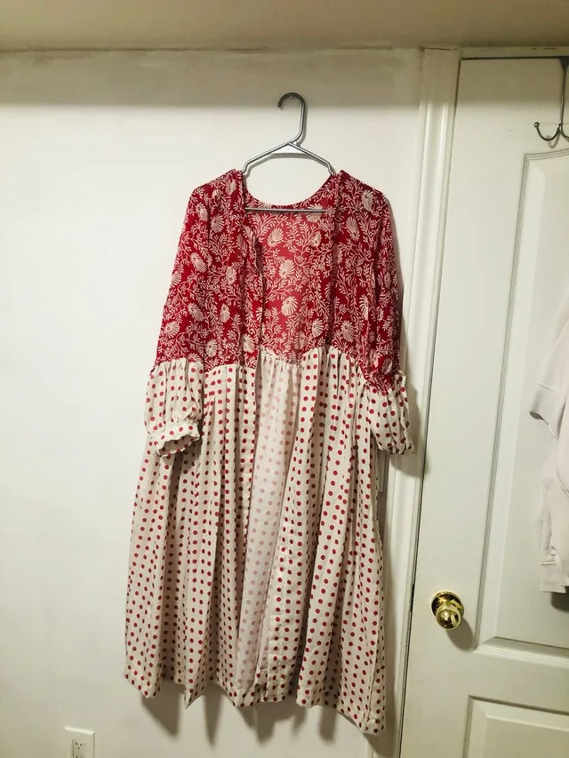 Red and White Dress thumbnail