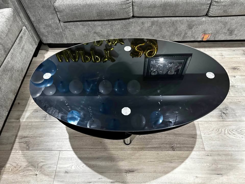 Coffee table 39.5 length x 23.5 wide x 16 high.