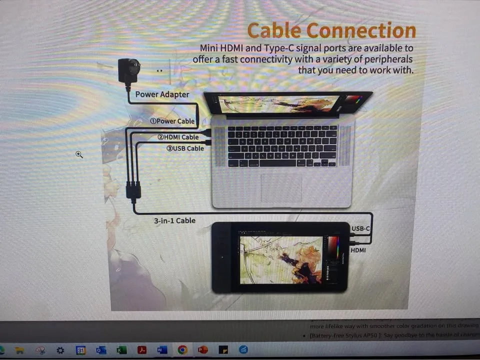 GAOMON PD1161 drawing tablet image indicator(5)