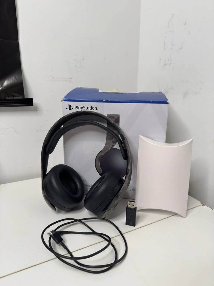 Pulse 3D Wireless Headset - Gray Camouflage - photo 3