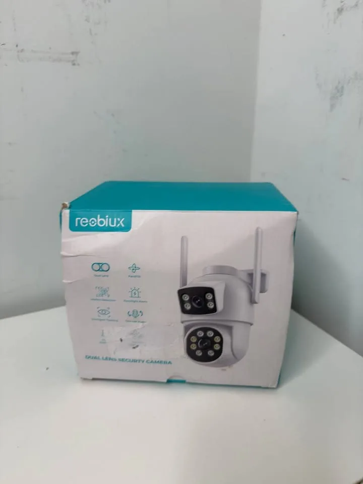 Reobiux Dual Lens Security Camera Outdoor, 6MP WiFi CCTV Camera image indicator(2)
