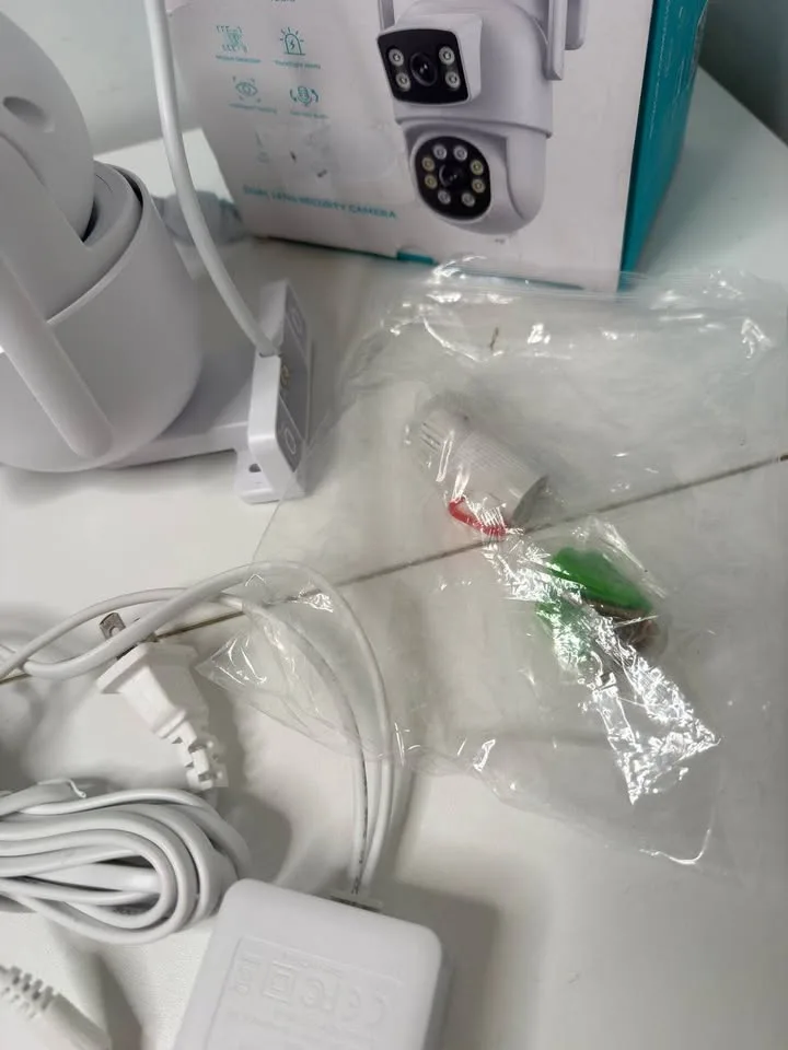 Reobiux Dual Lens Security Camera Outdoor, 6MP WiFi CCTV Camera image indicator(5)