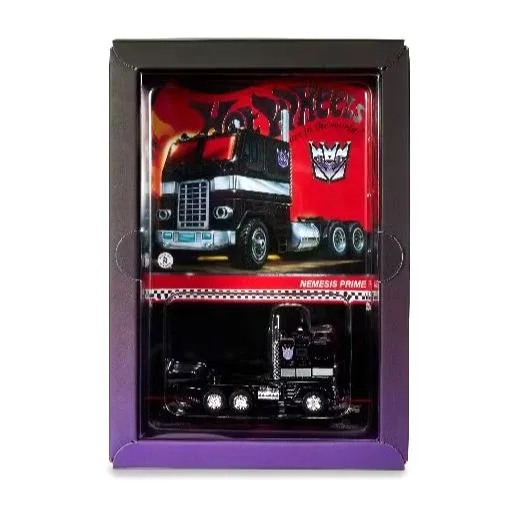Transformers Nemesis Prime Hot Wheels Figure NEW image indicator(4)