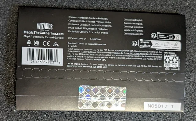 Magic: The Gathering Secret Lair x Marvel Deadpool Foil image indicator(2)