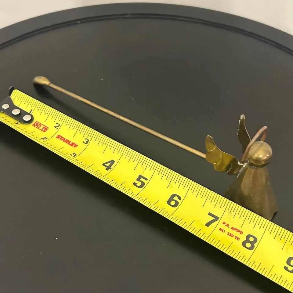 Vintage Brass Angel Candle Snuffer – Handmade in Mexico Christma image indicator(7)