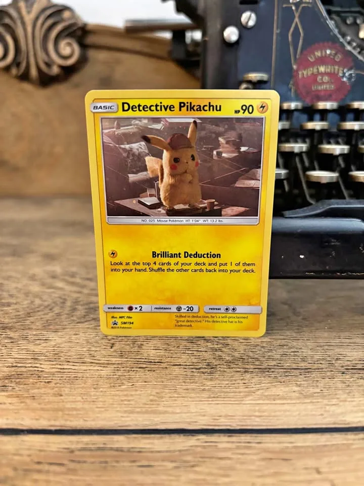 Detective Pikachu - SM194 - SM Black Star Promo Pokemon thumbnail