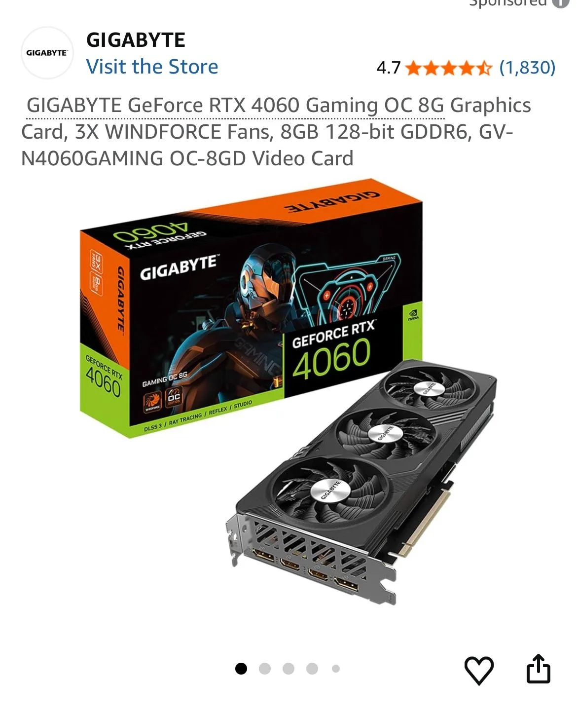 Lightly used 4060 See Other Specs In Description image indicator(2)