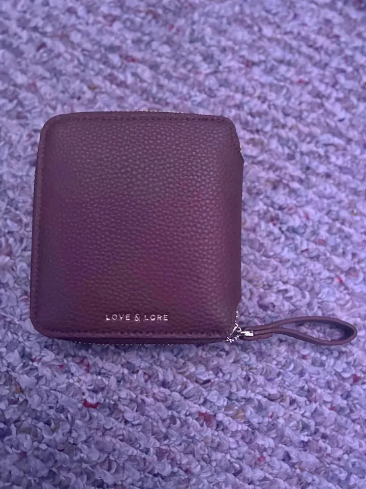 COACH Floral Bow Kisslock Coin Purse