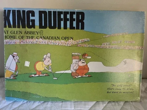 1961 King Duffer At The Glen Abbey Canadian Open Board Game thumbnail