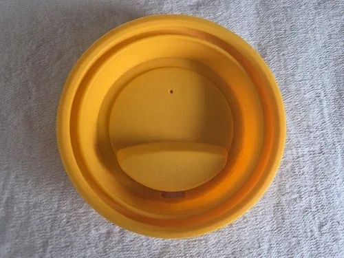 Disney Parks Ceramic Travel Coffee With Lid Like New image indicator(7)