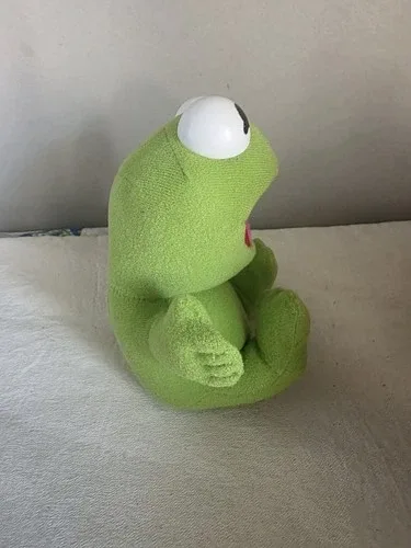 Vintage Baby Kermit the Frog 7" Plush 1987 Jim Henson Muppets image indicator(3)