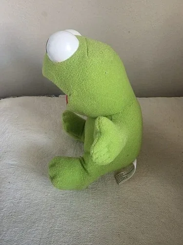 Vintage Baby Kermit the Frog 7" Plush 1987 Jim Henson Muppets image indicator(4)