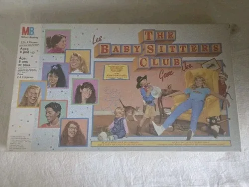 Babysitters Club Board Game 1989 Bilingual French English thumbnail