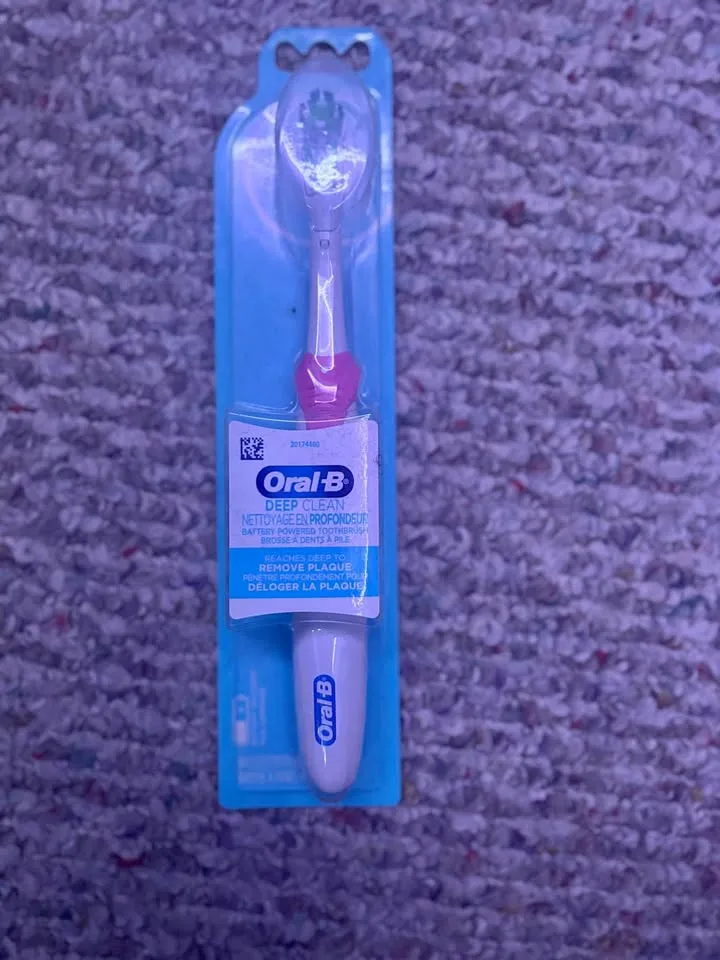 oral b deep clean electric toothbrush