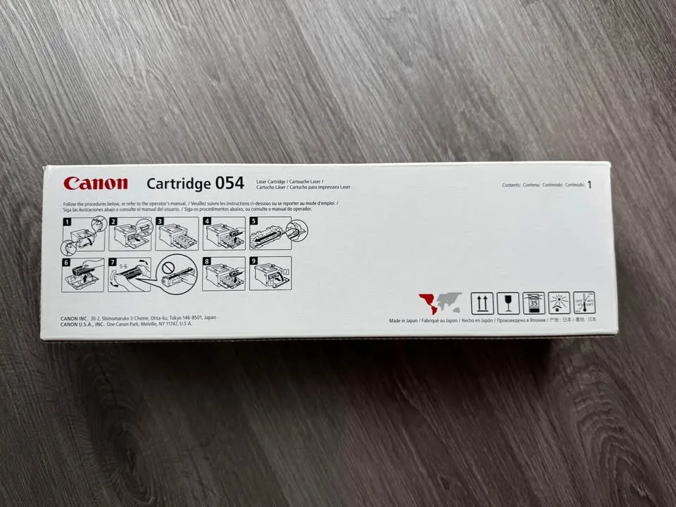 Canon printer cartridge 054 Blue image indicator(2)