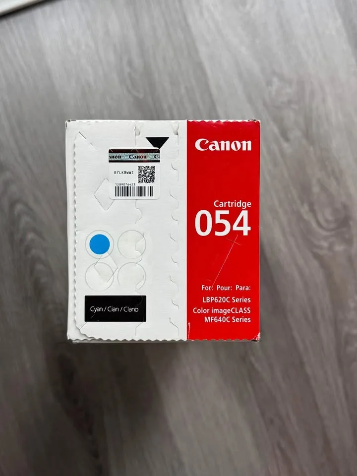 Canon printer cartridge 054 Blue image indicator(3)