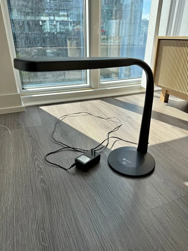 OttLite LED Desk Lamp with Flexible Neck (Black) thumbnail