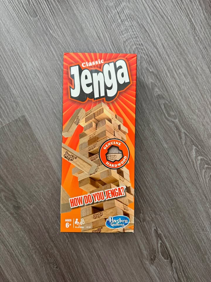 Classic Jenga wood block