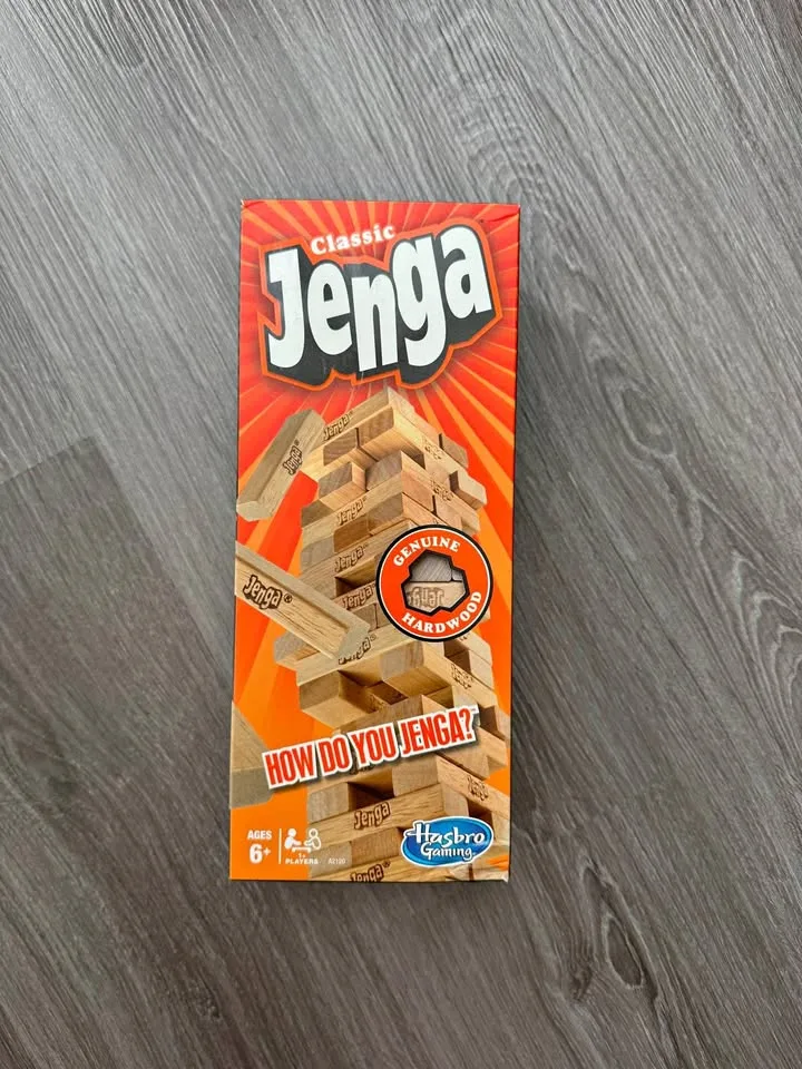 Classic Jenga wood block thumbnail