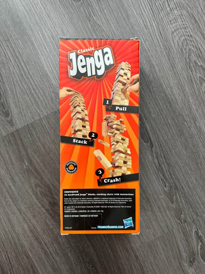 Classic Jenga wood block - photo 2