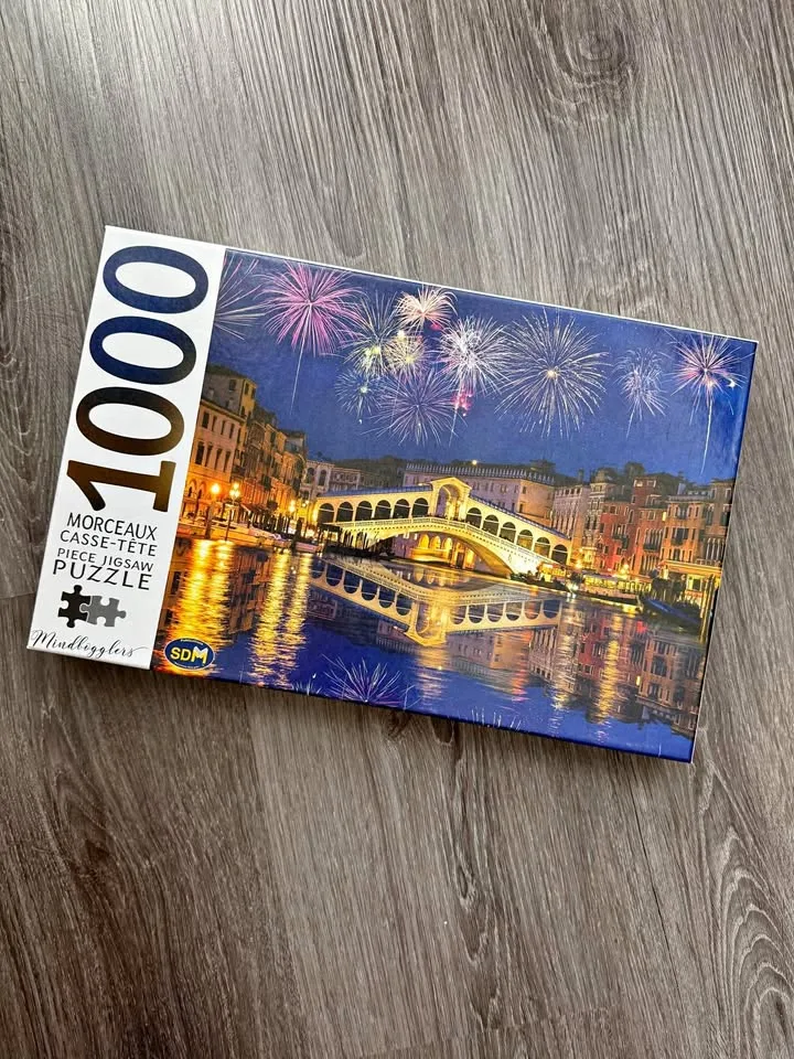 Rialto Bridge Venice Italy 1000 Piece Puzzle🧩 thumbnail