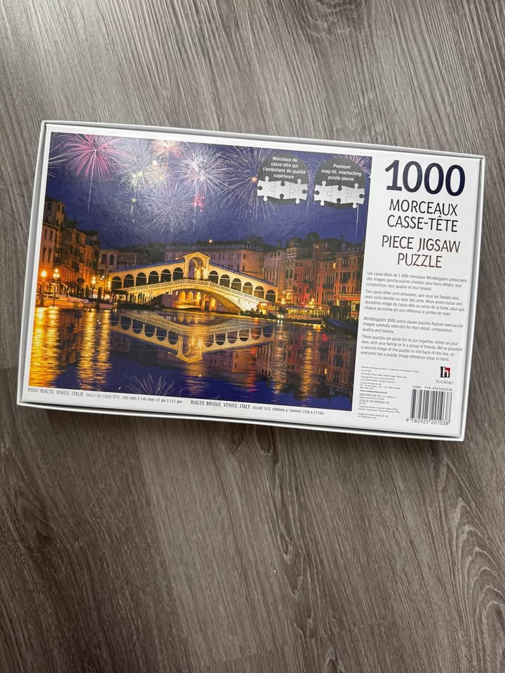 Rialto Bridge Venice Italy 1000 Piece Puzzle🧩 - photo 3