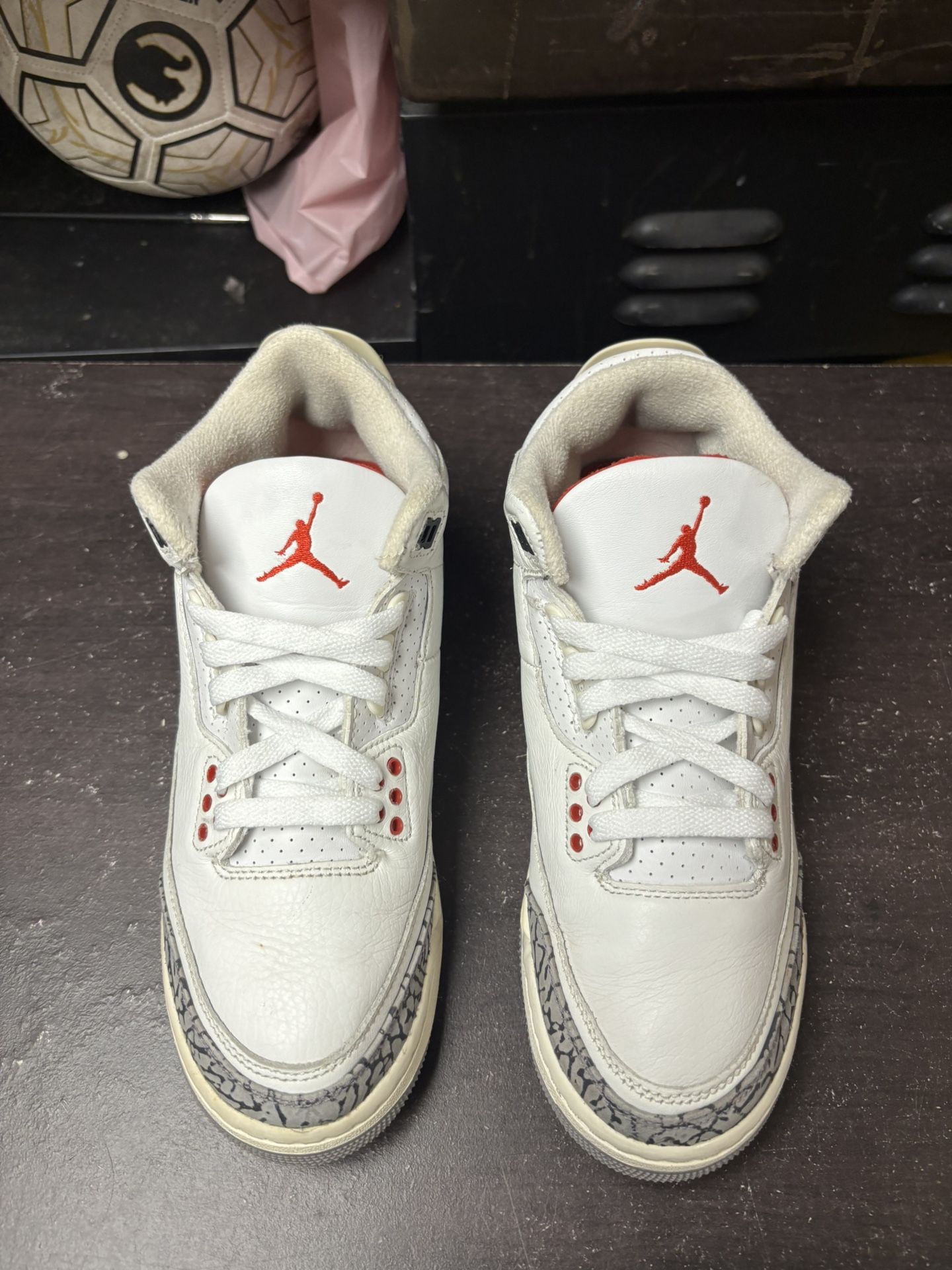 Air Jordan 3 White Cement Reimagined - photo 2