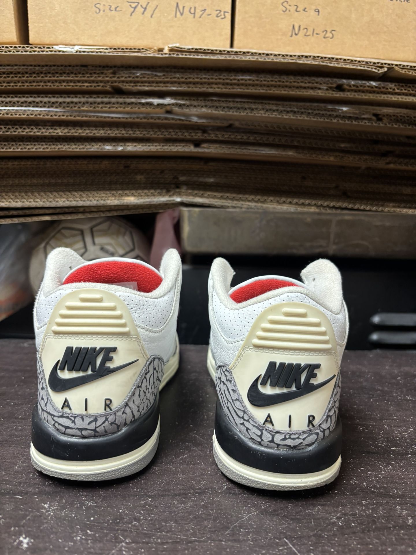 Air Jordan 3 White Cement Reimagined - photo 4