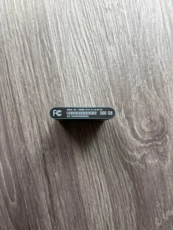 Samsung t5 500gb SSD (blue) image indicator(7)