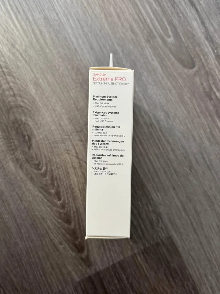 Sandisk Extreme Pro USB C to SD card reader image indicator(6)