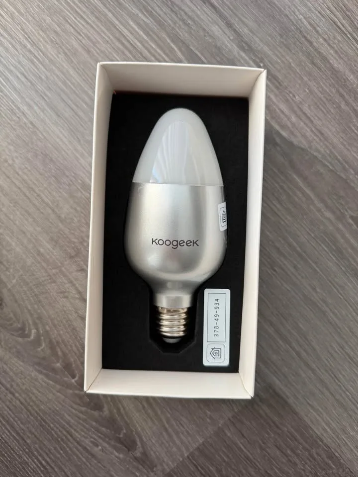 Koogeek Homekit support light bulb (LB1) image indicator(2)