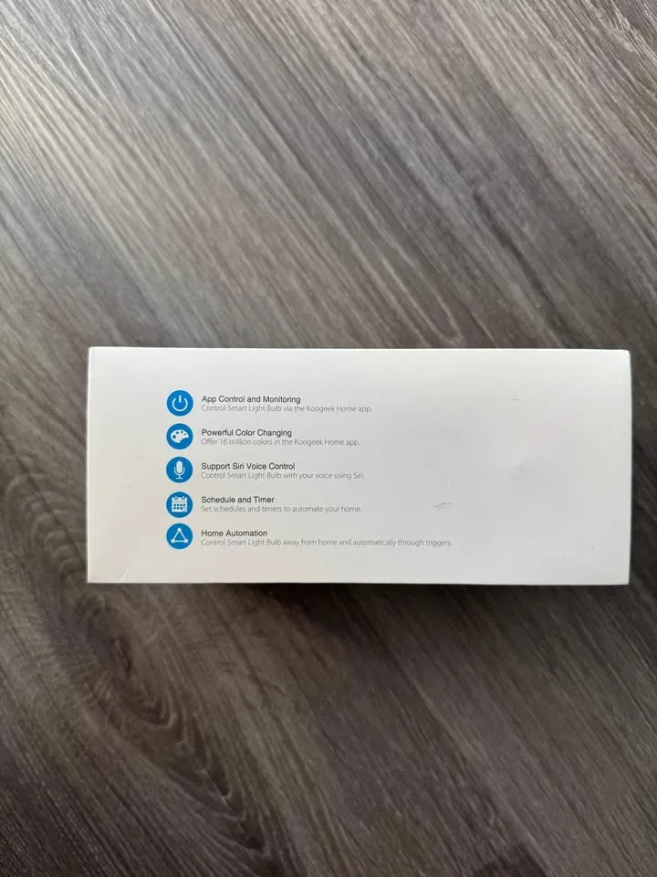 Koogeek Homekit support light bulb (LB1) image indicator(4)