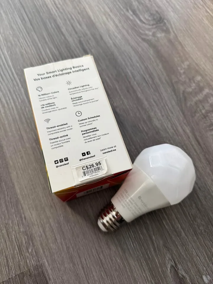 Nanoleaf Essential bulb A19/E26 (HomeKit) image indicator(2)