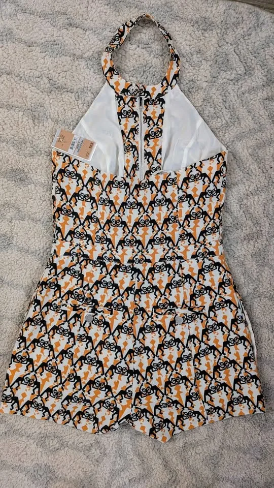 Rachel Roy Retro Patterned Romper image indicator(2)